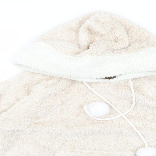 Marks and Spencer Womens Beige   Pullover Hoodie Size 10