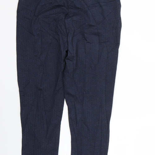 George Womens Blue   Trousers  Size 12 L24 in