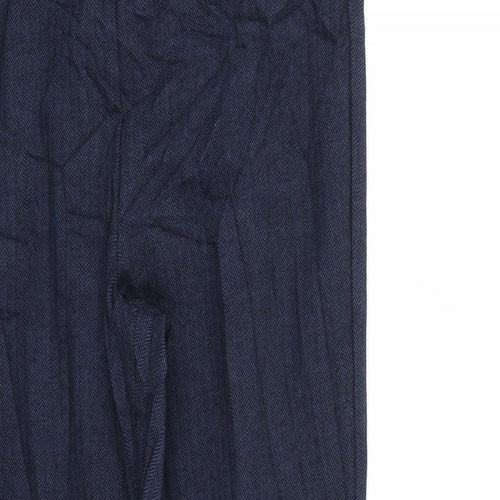 George Womens Blue   Trousers  Size 12 L24 in