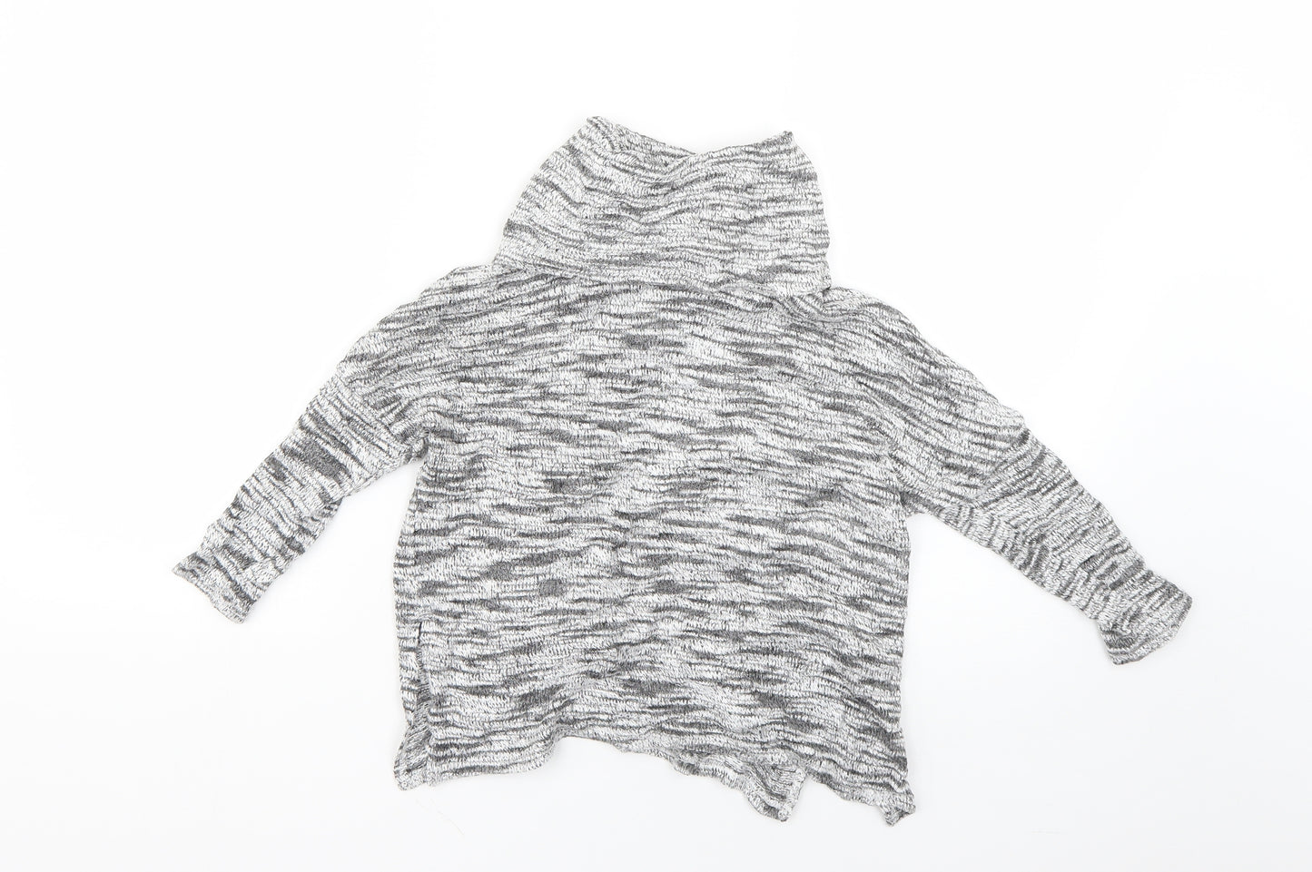 Girls Grey   Pullover Jumper Size 7-8 Years