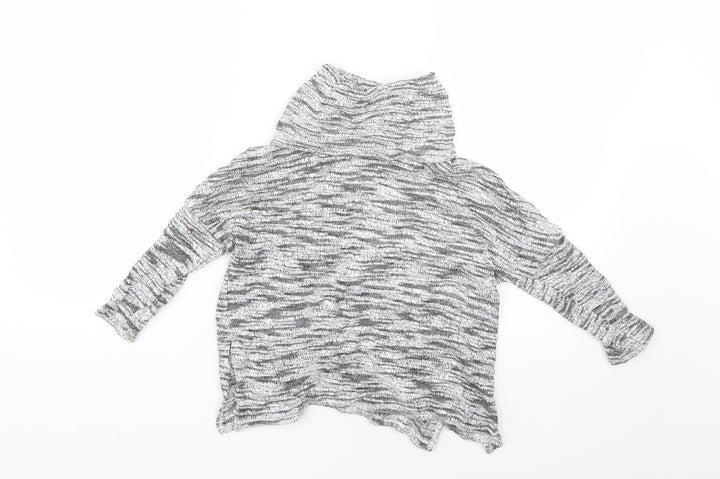 Girls Grey   Pullover Jumper Size 7-8 Years