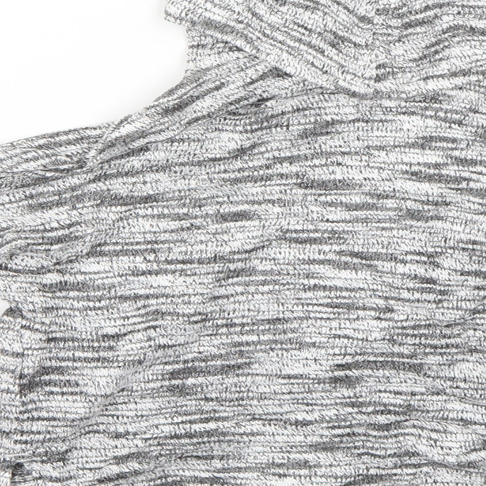 Girls Grey   Pullover Jumper Size 7-8 Years