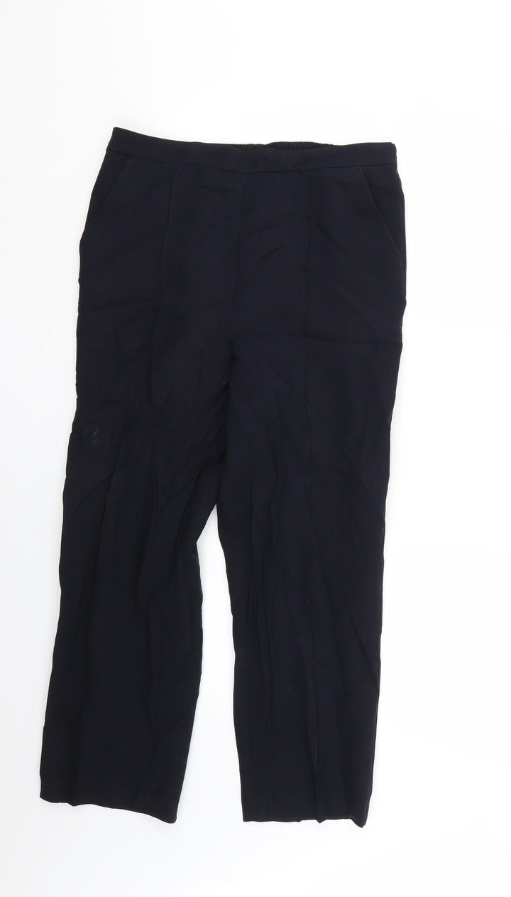 isle Womens Blue Trousers L21 in
