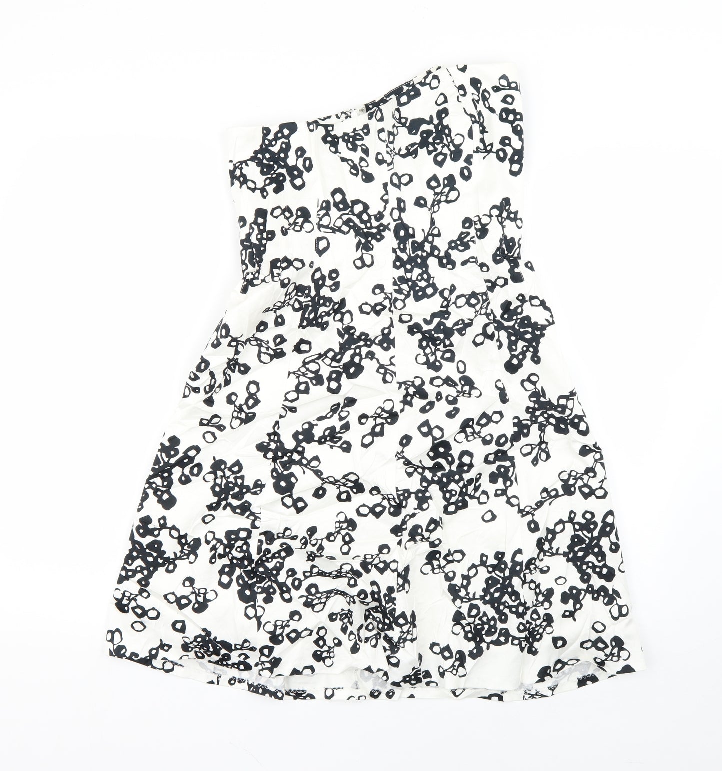 Preworn Womens Multicoloured Geometric  Ball Gown