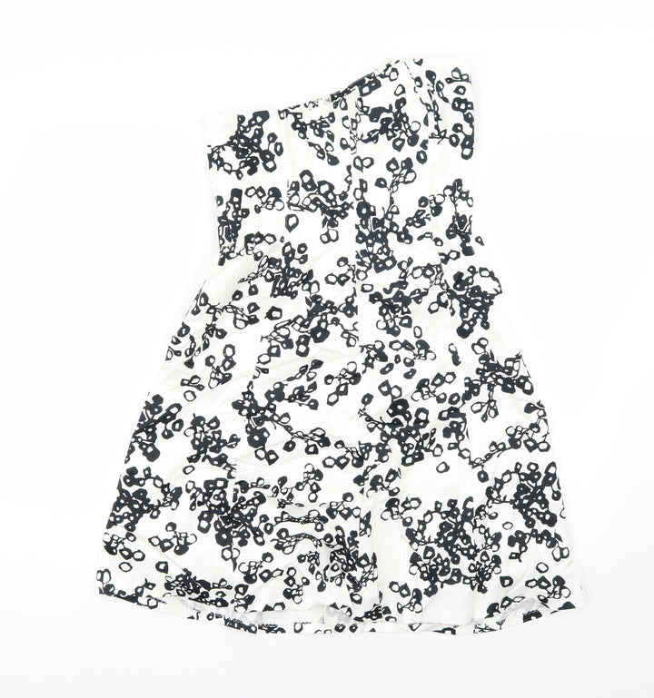 Preworn Womens Multicoloured Geometric  Ball Gown