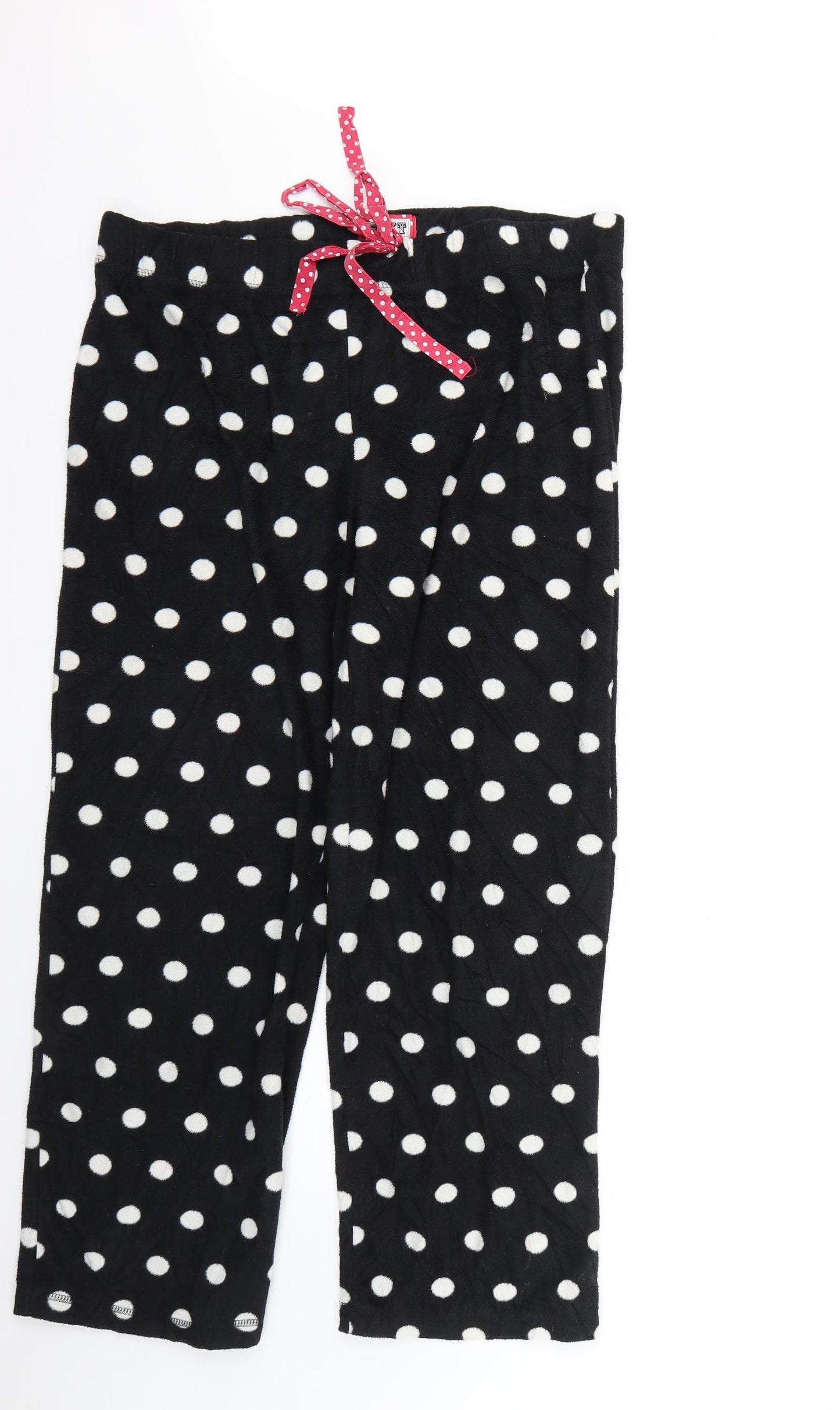 NEXT Womens Black Polka Dot   Pyjama Pants Size L