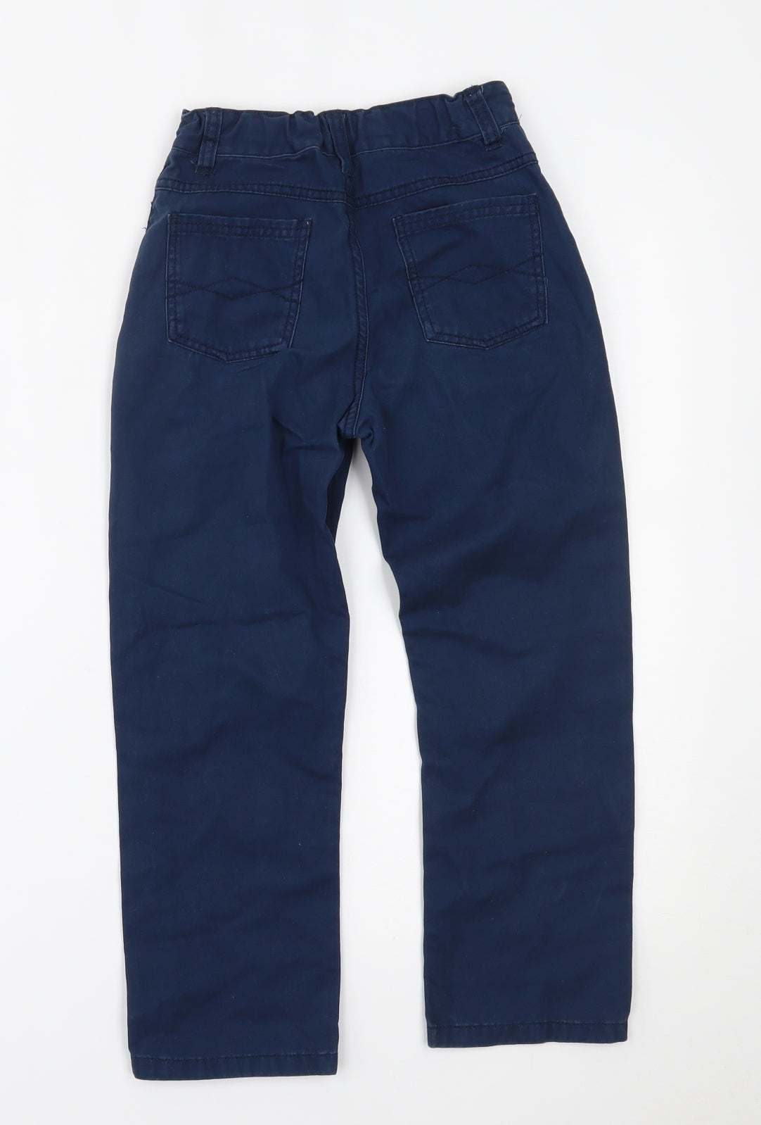 Matalan Boys Blue   Chino Trousers Size 8 Years