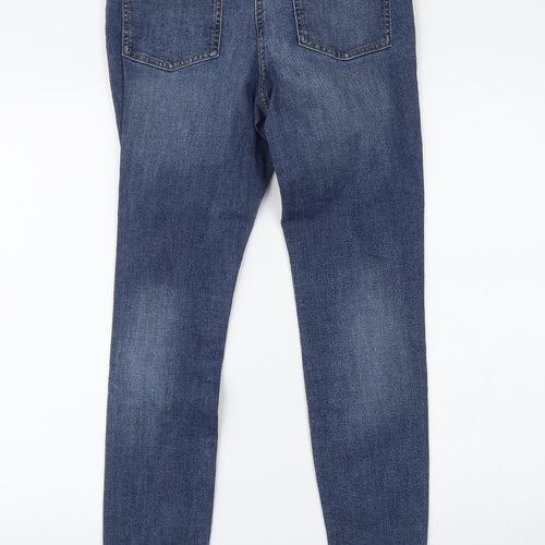 NEXT Womens Blue  Denim Skinny Jeans Size 10 L28 in