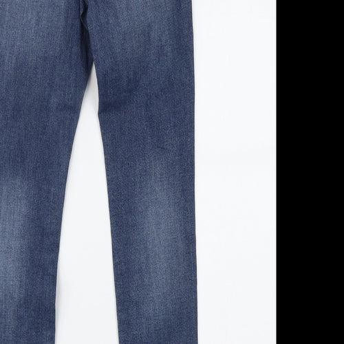 NEXT Womens Blue  Denim Skinny Jeans Size 10 L28 in