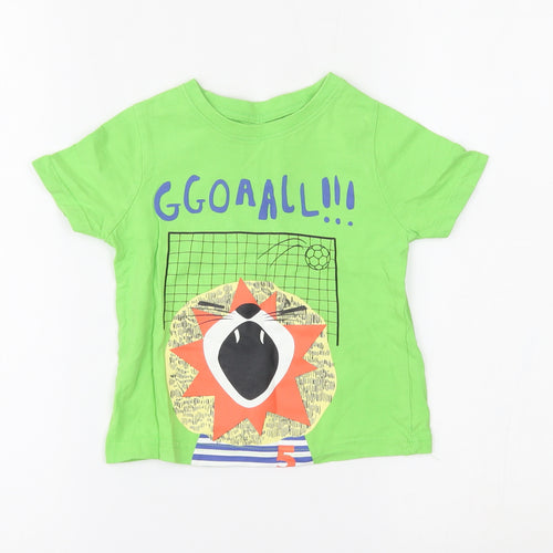 Nutmeg Baby Green   Basic T-Shirt Size 18-24 Months