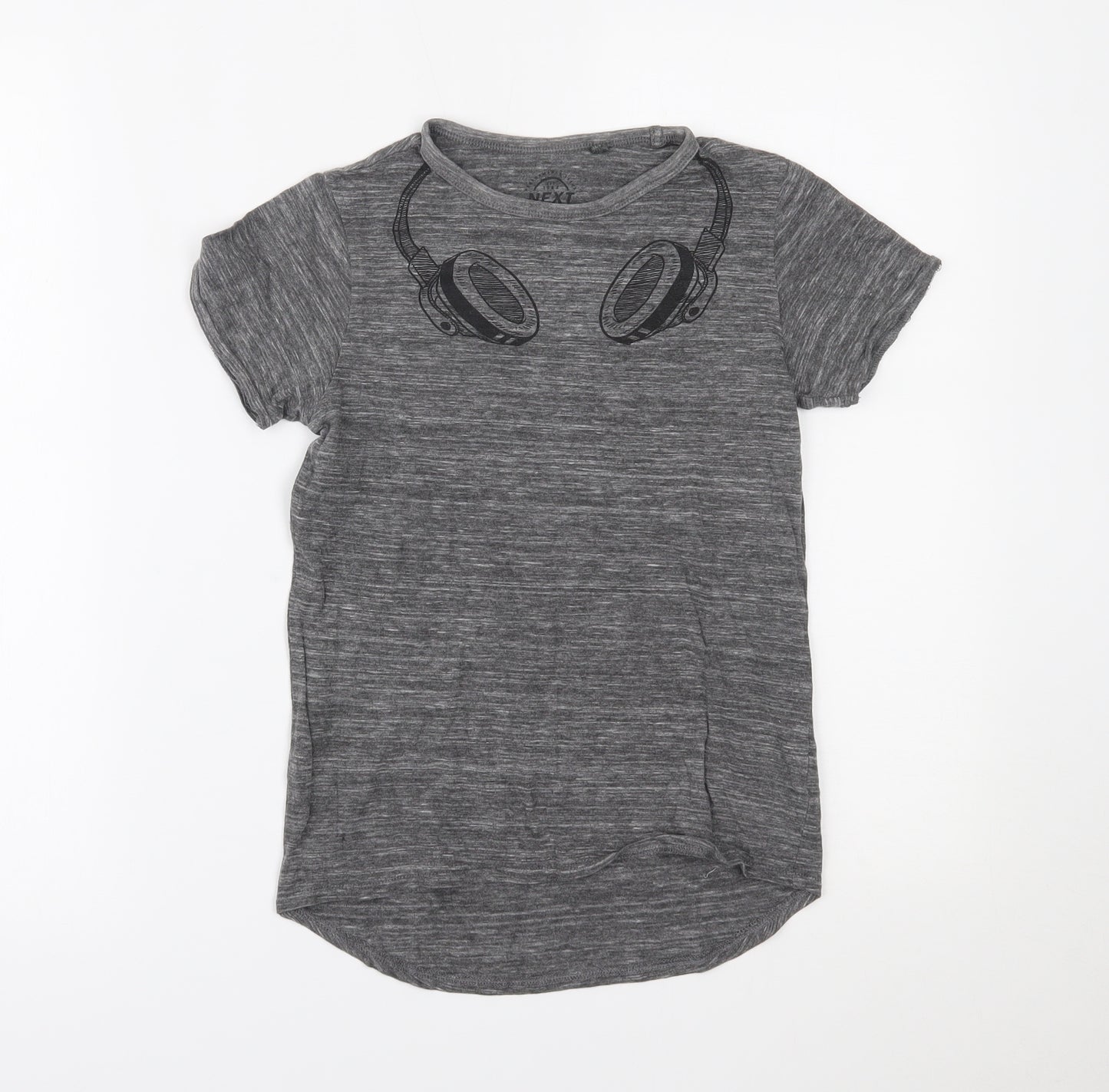 NEXT Boys Grey   Basic T-Shirt Size 8 Years