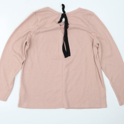 Primark Womens Pink   Pullover Jumper Size L