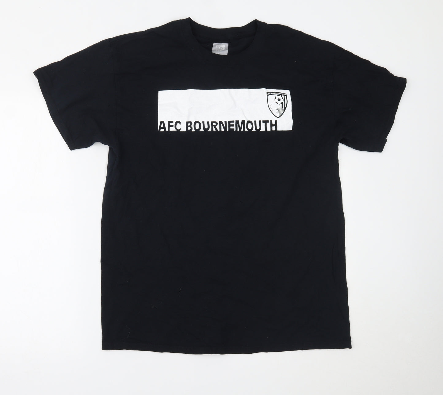 AFC Bournemouth Mens Black    T-Shirt Size L