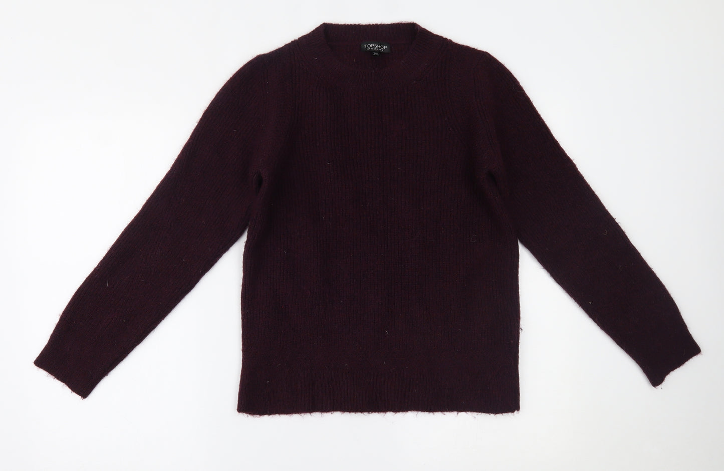 Topshop Womens Purple   Pullover Jumper Size 12