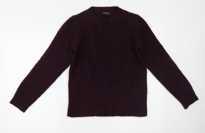 Topshop Womens Purple   Pullover Jumper Size 12