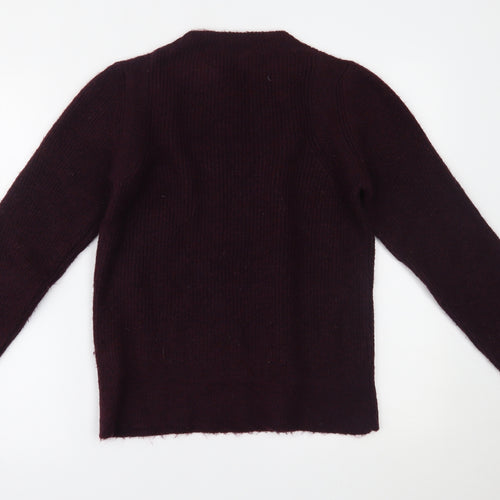 Topshop Womens Purple   Pullover Jumper Size 12