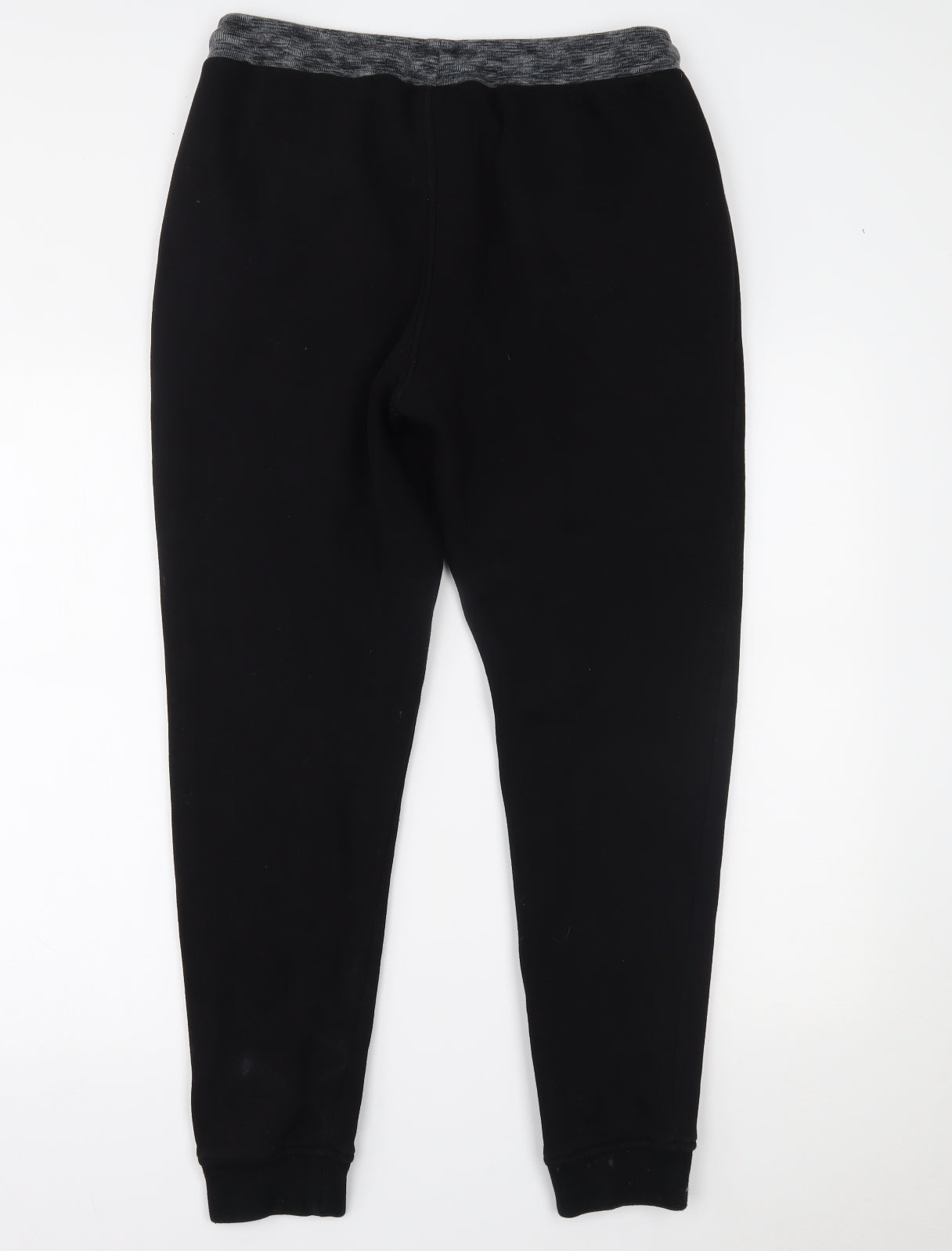 avenzi Mens Black   Jogger Trousers Size M L28 in