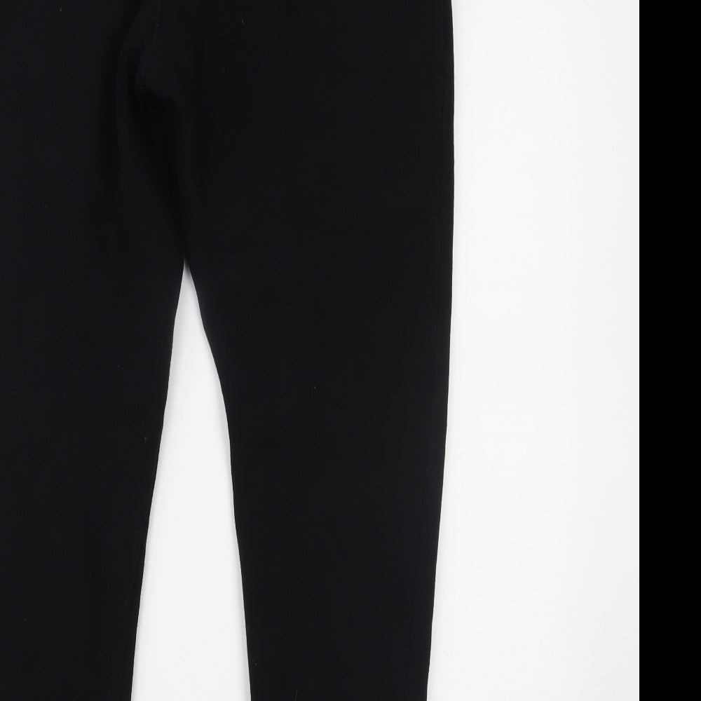 avenzi Mens Black   Jogger Trousers Size M L28 in