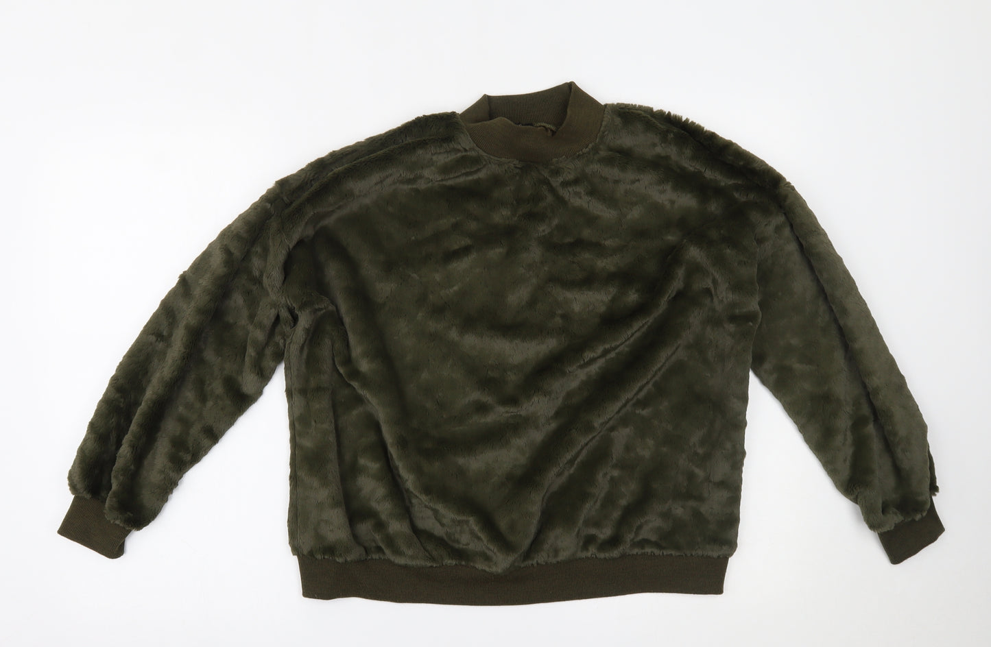 QED London Womens Green   Pullover Jumper Size M