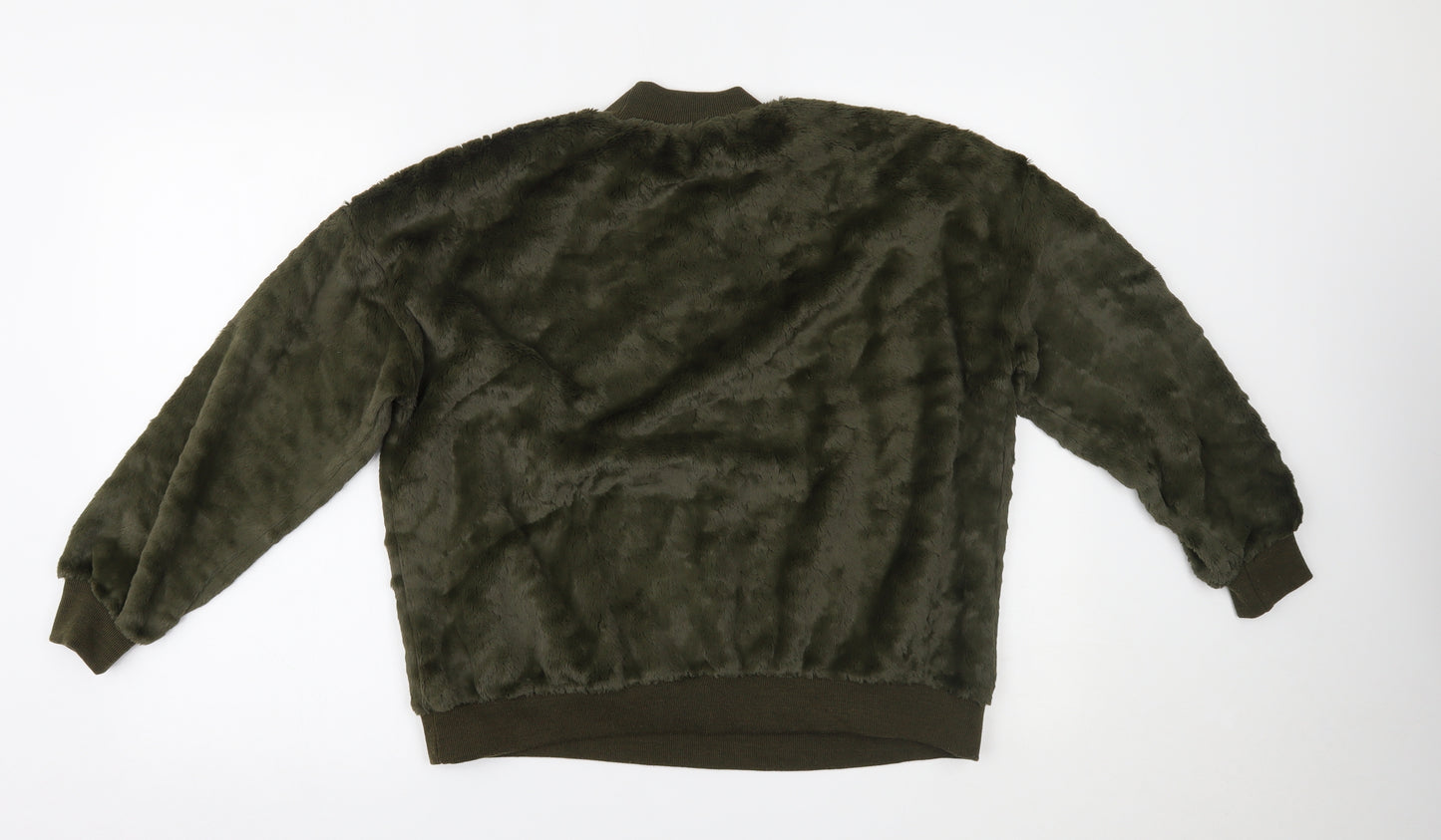 QED London Womens Green   Pullover Jumper Size M