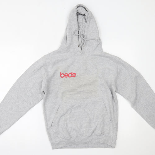 Awdis Womens Grey   Pullover Hoodie Size S