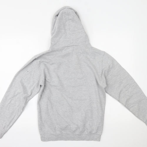 Awdis Womens Grey   Pullover Hoodie Size S