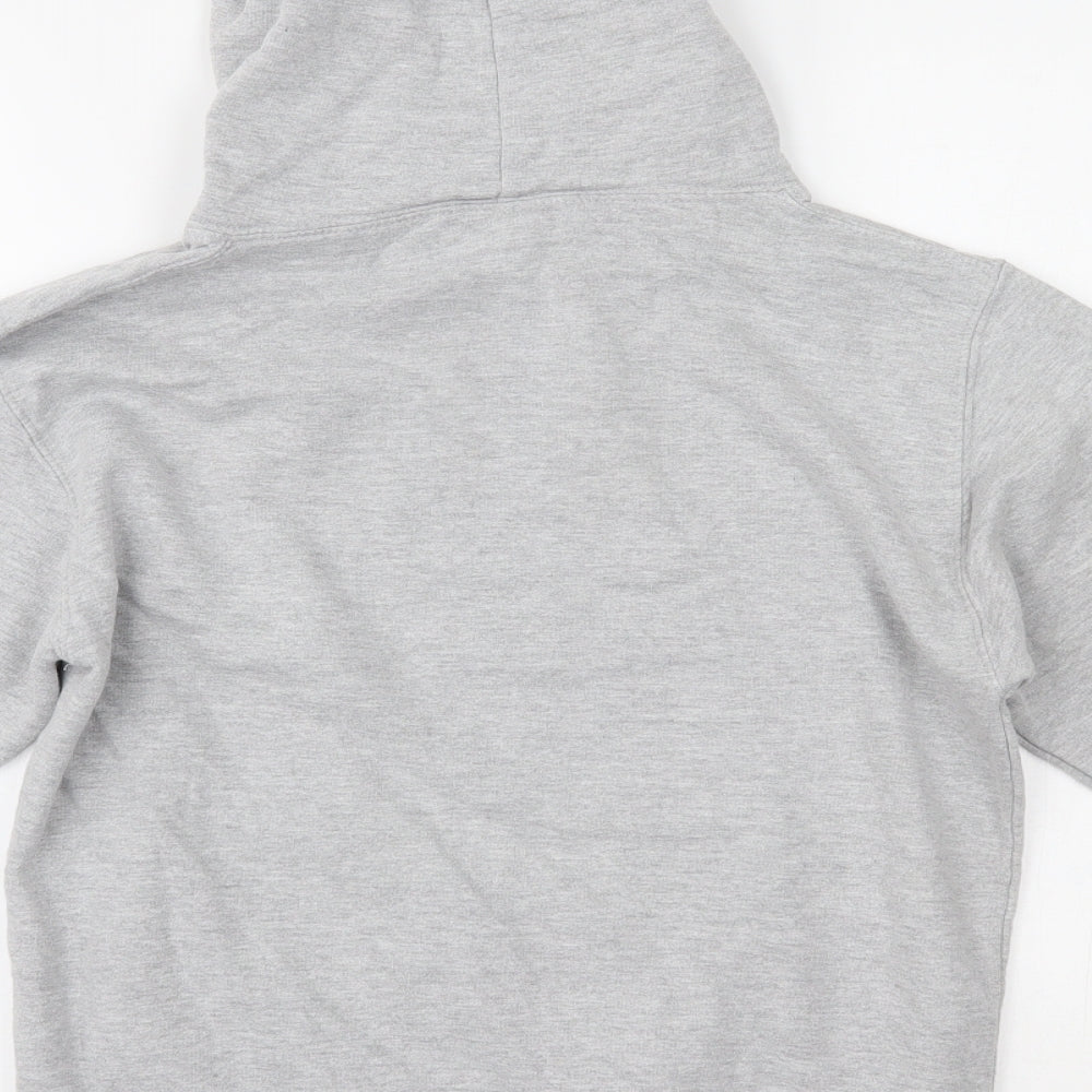 Awdis Womens Grey   Pullover Hoodie Size S