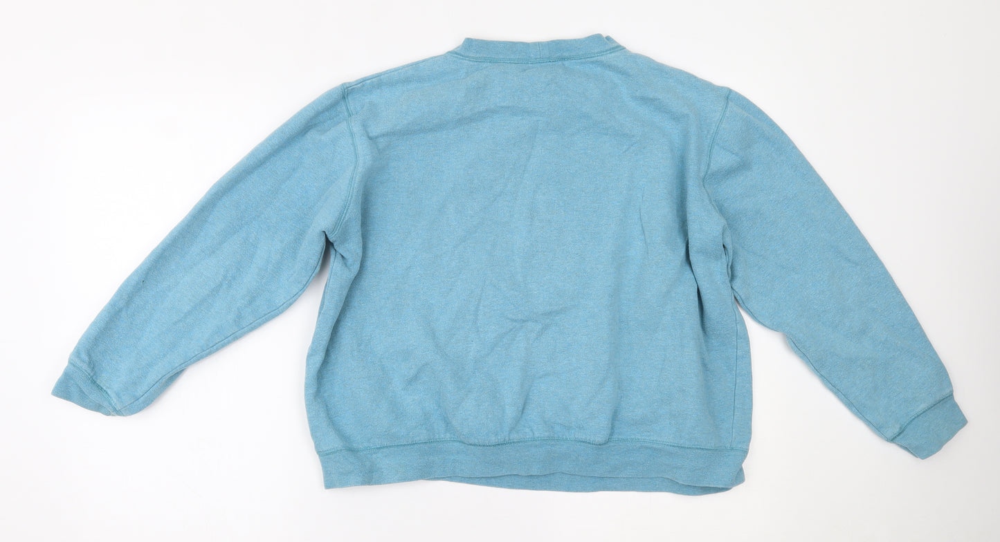 Damart Womens Blue   Pullover Jumper Size 18