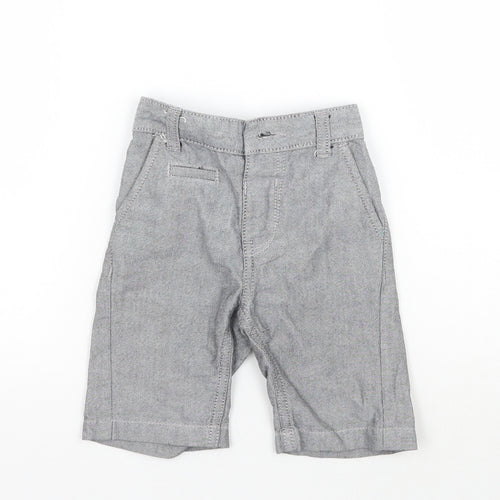 George Boys Grey   Cropped Trousers Size 12-18 Months