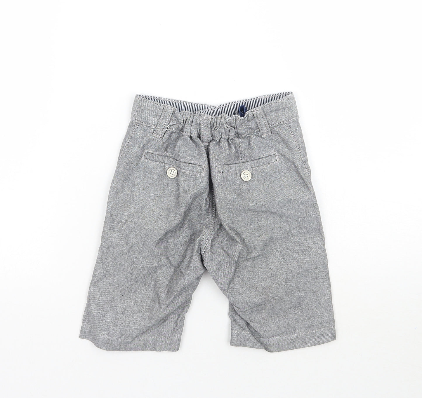 George Boys Grey   Cropped Trousers Size 12-18 Months