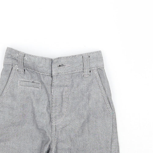 George Boys Grey   Cropped Trousers Size 12-18 Months