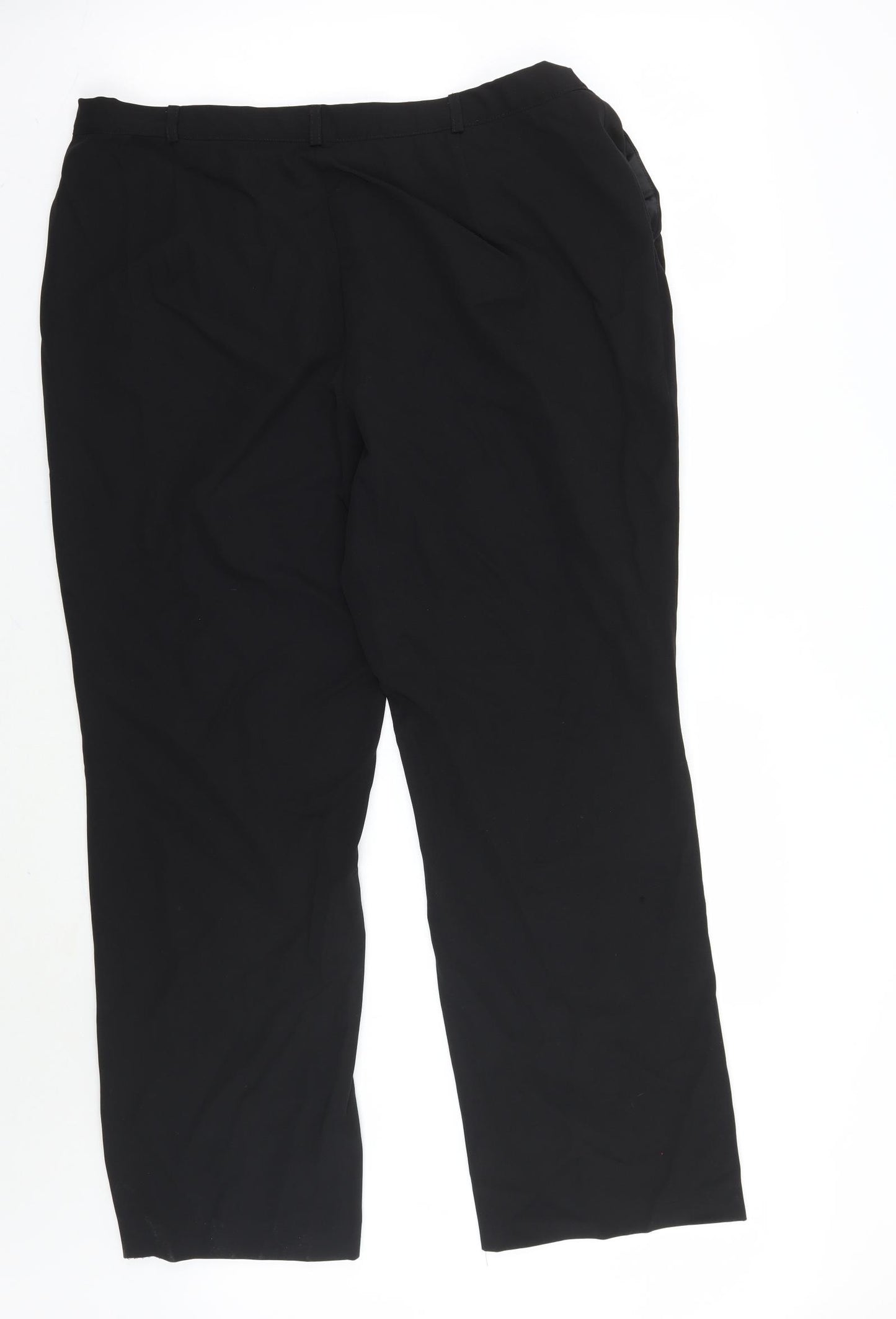 Charmance Womens Black   Trousers  Size 20 L29 in