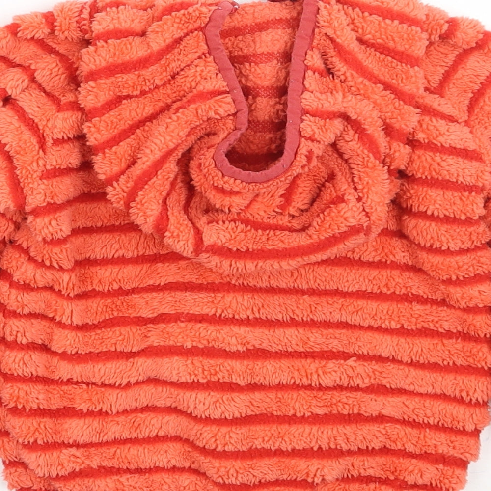 Higear Boys Orange Striped  Jacket Coat Size 3-4 Years