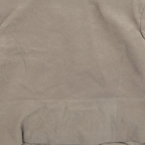 AMARANTO Womens Beige   Jacket Coat Size 18