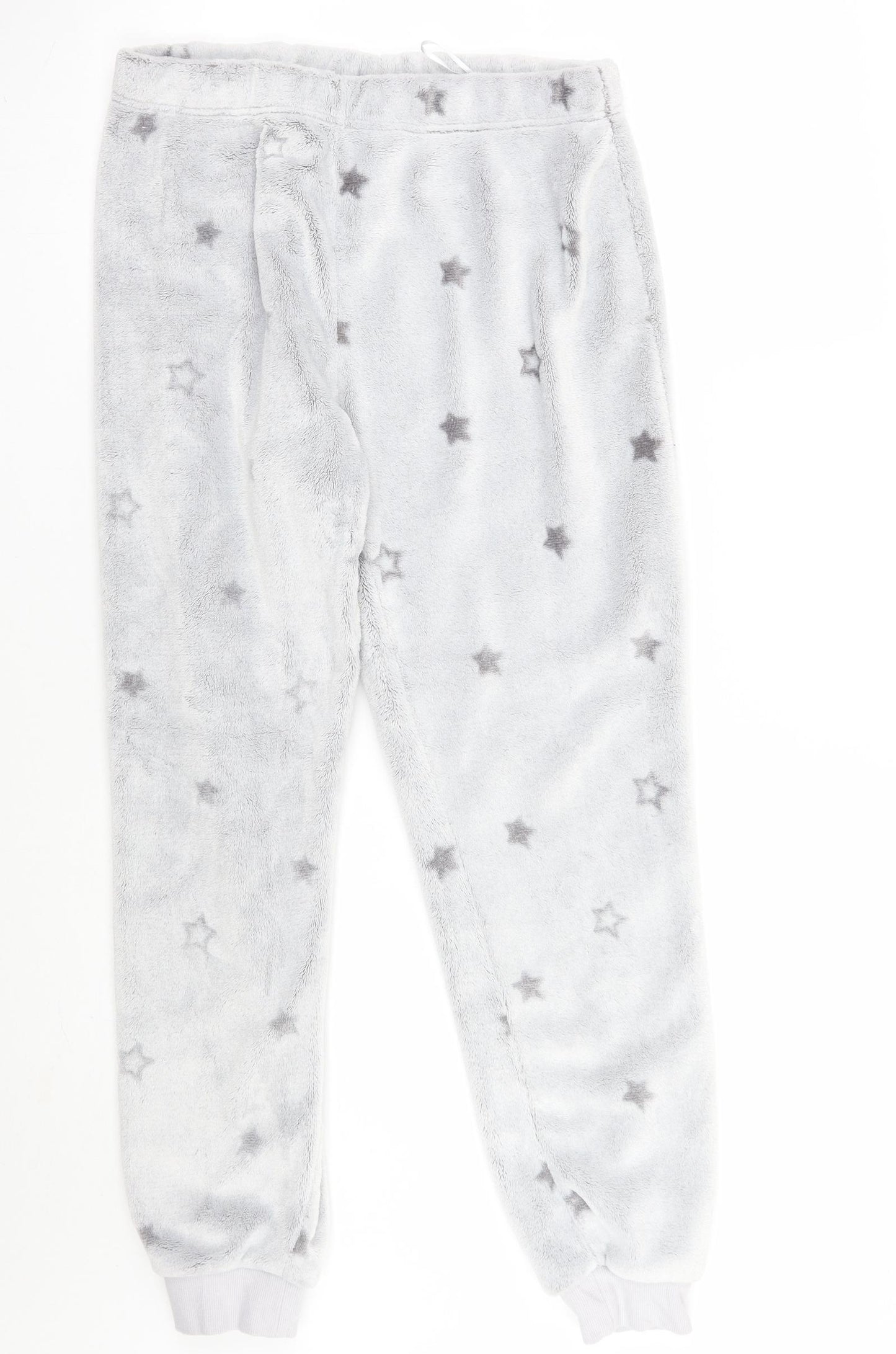Debenhams Womens Grey Geometric   Pyjama Pants Size M