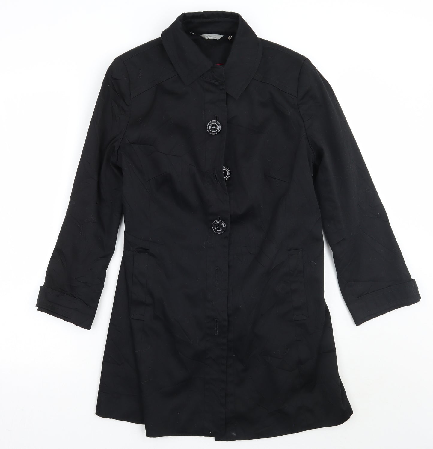 South Womens Black   Jacket Coat Size 12