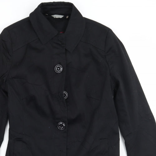 South Womens Black   Jacket Coat Size 12