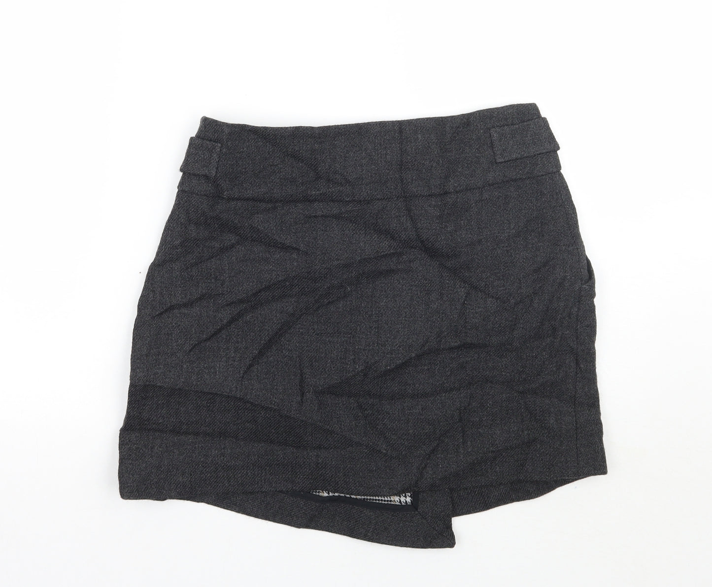 Karen Millen Womens Grey   A-Line Skirt Size 8