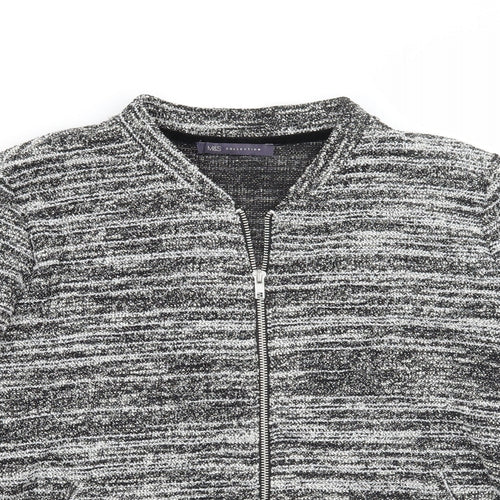 Marks and Spencer Womens Grey   Jacket Coat Size 14