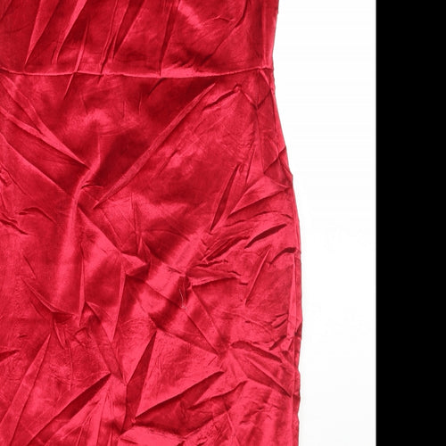 PRETTYLITTLETHING Womens Red   A-Line  Size 12