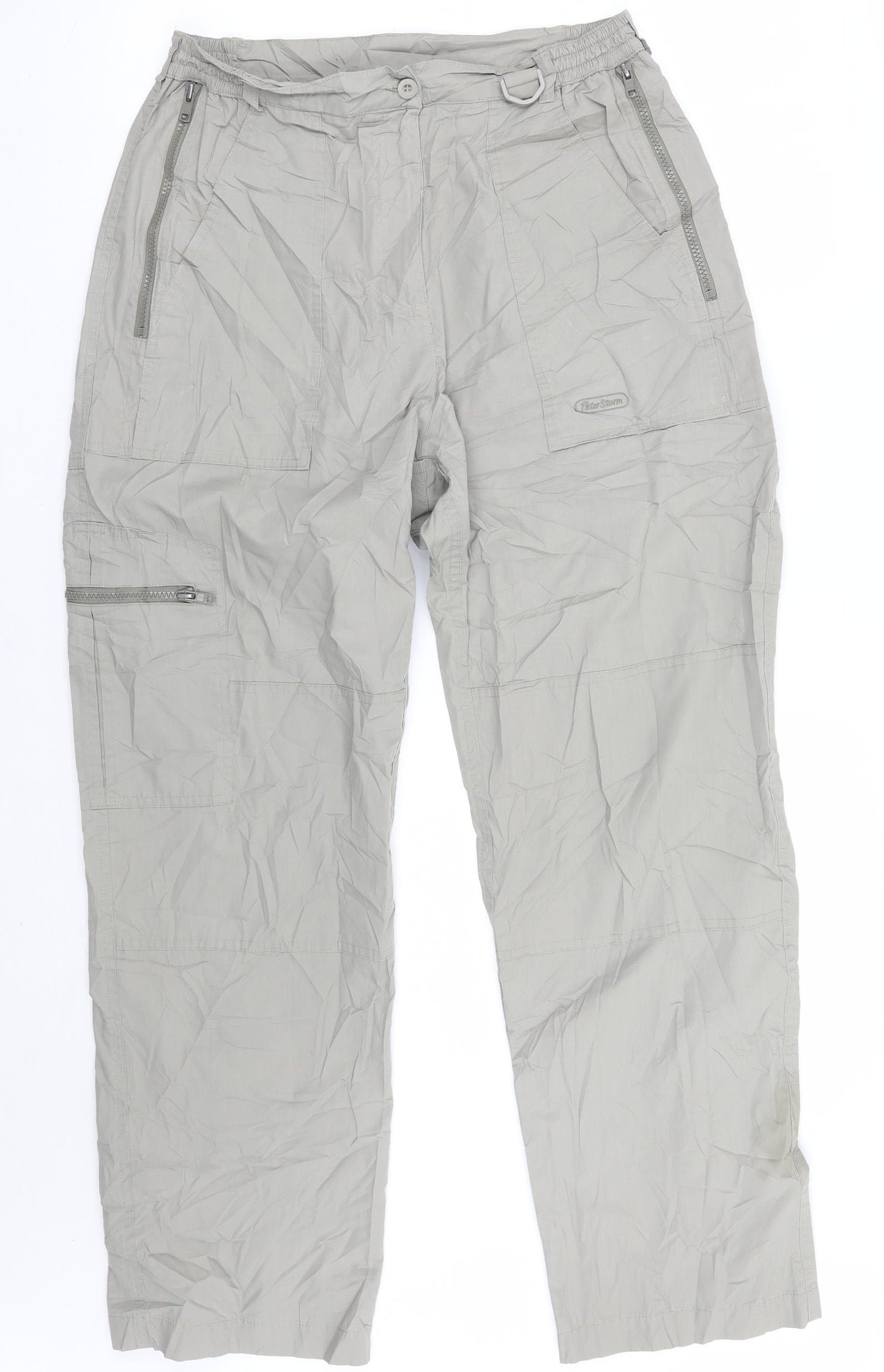 Peter stormm Womens Green   Cargo Trousers Size 14 L29 in