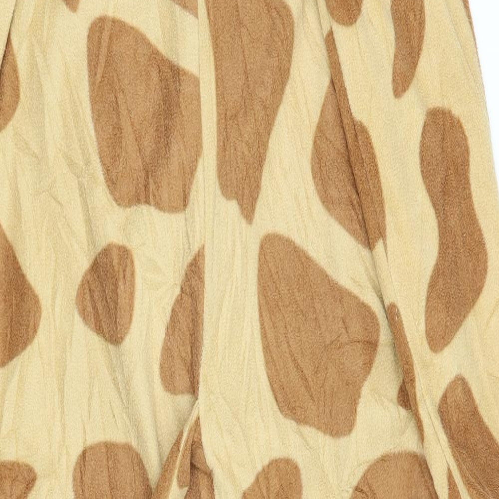 Cedar Wood State Mens Brown Animal Print   One Piece Size XS