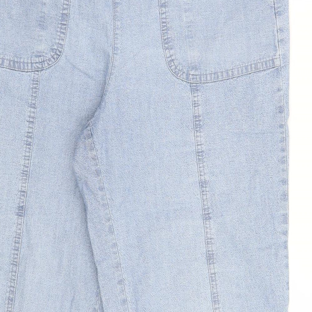 EWM Womens Blue   Trousers  Size 12 L26 in