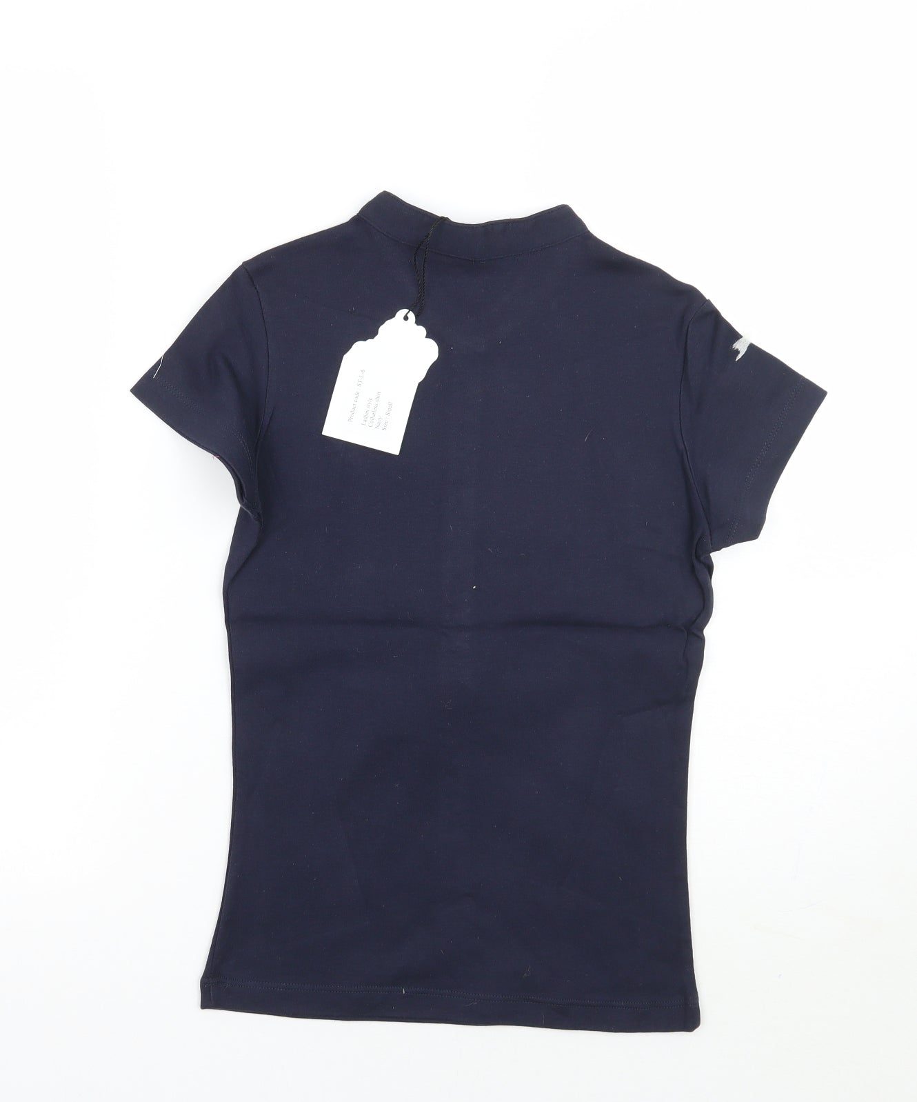 Moose Womens Blue   Basic T-Shirt Size S