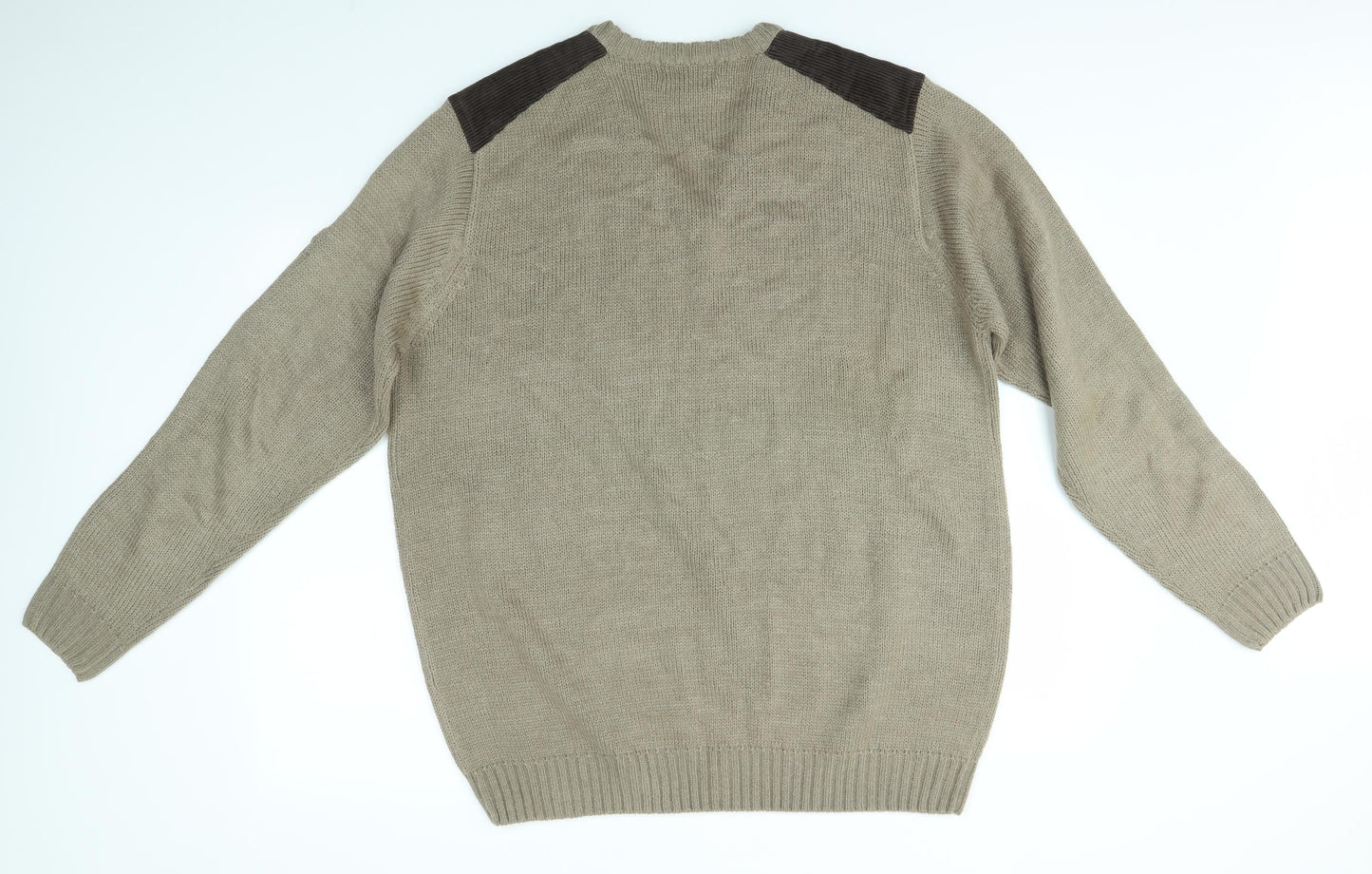 P.G. Field  Mens Brown   Pullover Jumper Size XL