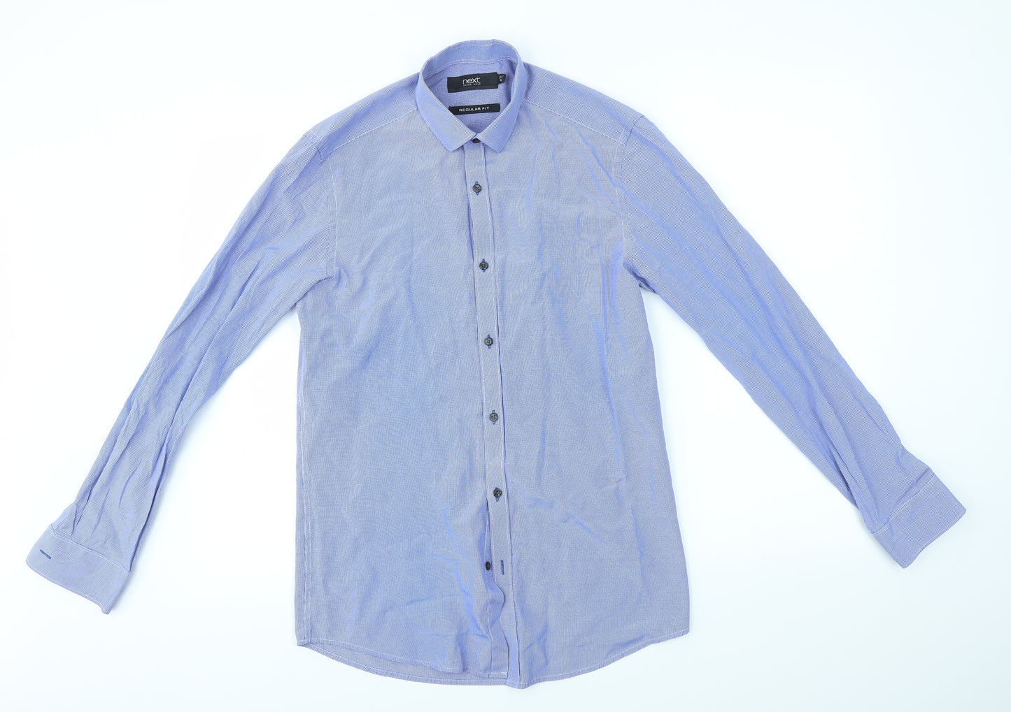 NEXT Mens Blue    Dress Shirt Size 14.5