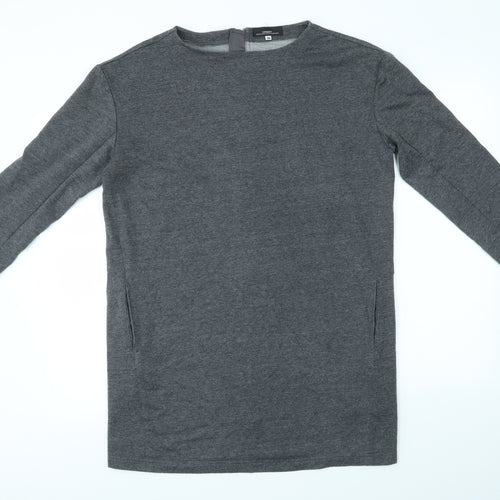 GINKOO Womens Grey   Jumper Dress  Size 10