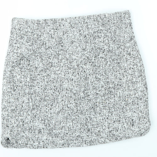 FOREVER 21 Womens Grey   Mini Skirt Size 6