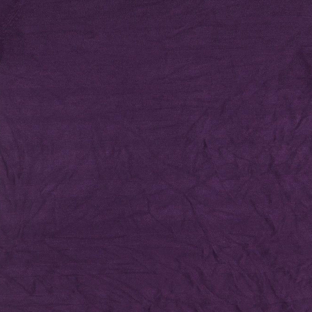 M&S Womens Purple   Jumper Dress  Size 14