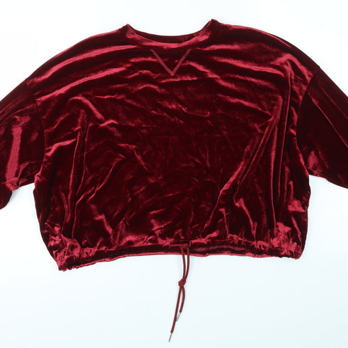 BIKBOK Womens Red   Basic Blouse Size M